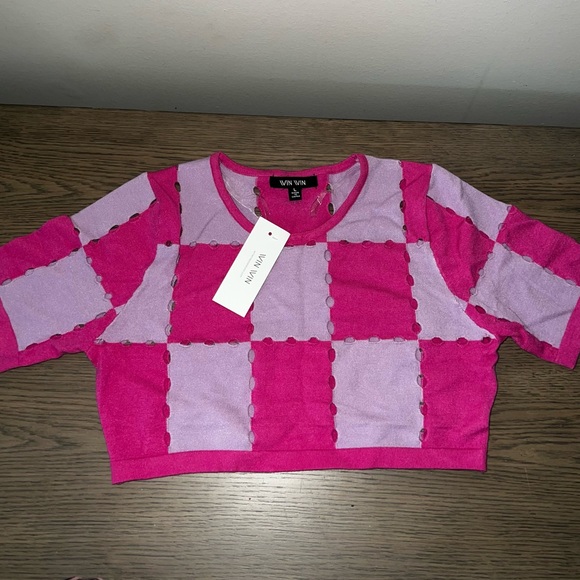 MinaaMonroe Pink Two-Toned Set - Picture 3 of 4